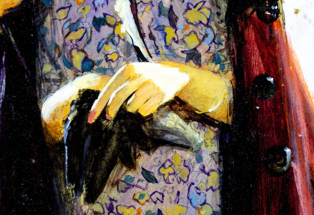 Len Thurston (UK,1932-2011) oil painting - 6