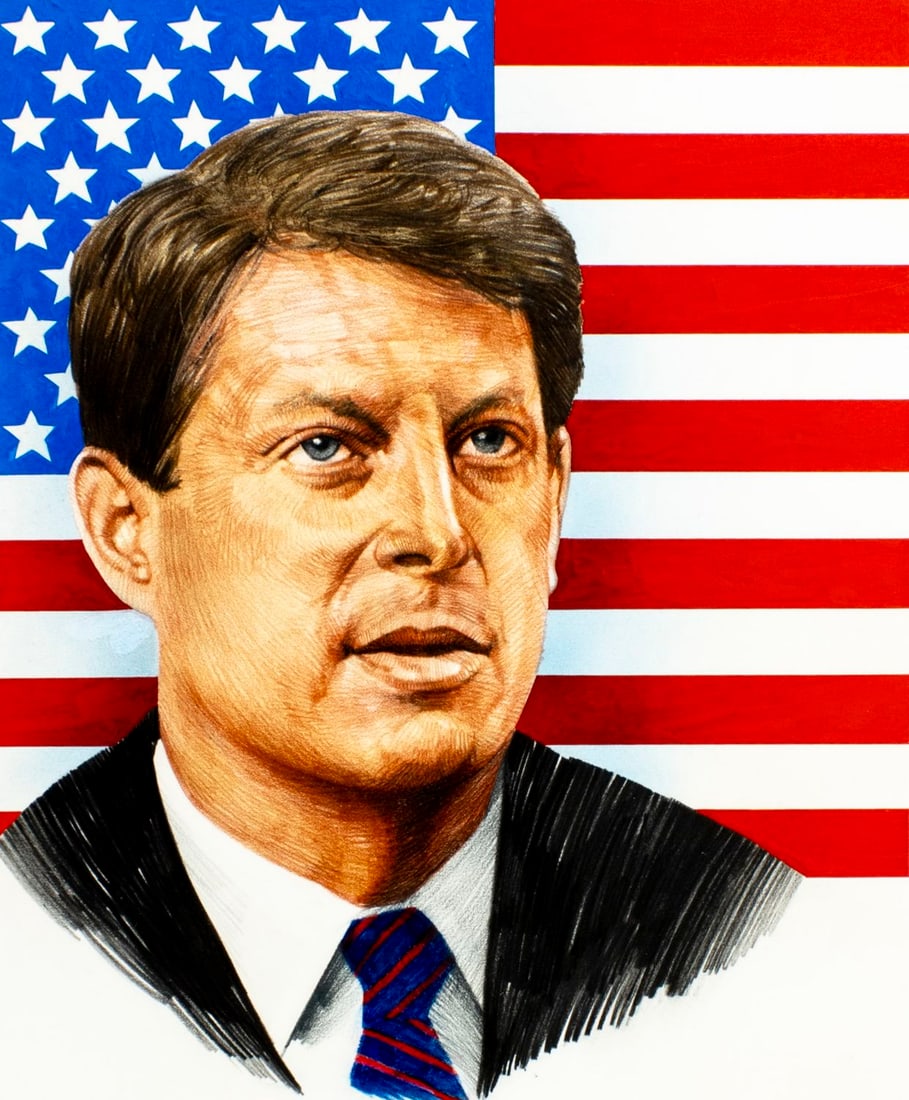 Chris Calle (CT,b 1961) colored pencil painting (1 of 13)