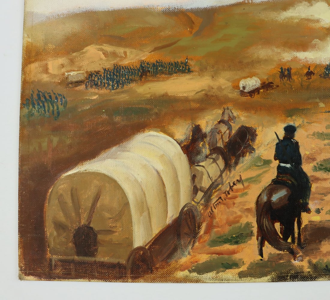 Alton Tobey (CT,1914-2005) oil painting - 11