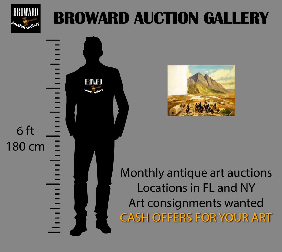 Alton Tobey (CT,1914-2005) oil painting - 2