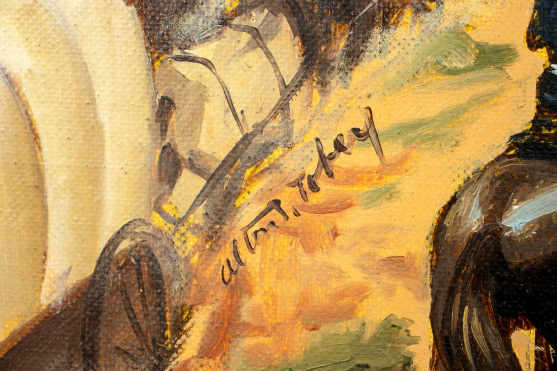 Alton Tobey (CT,1914-2005) oil painting - 4