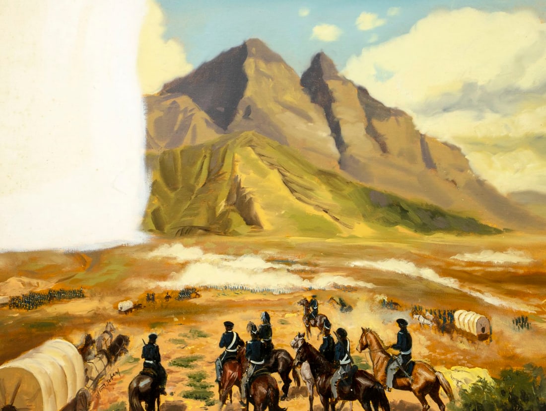 Alton Tobey (CT,1914-2005) oil painting - 5