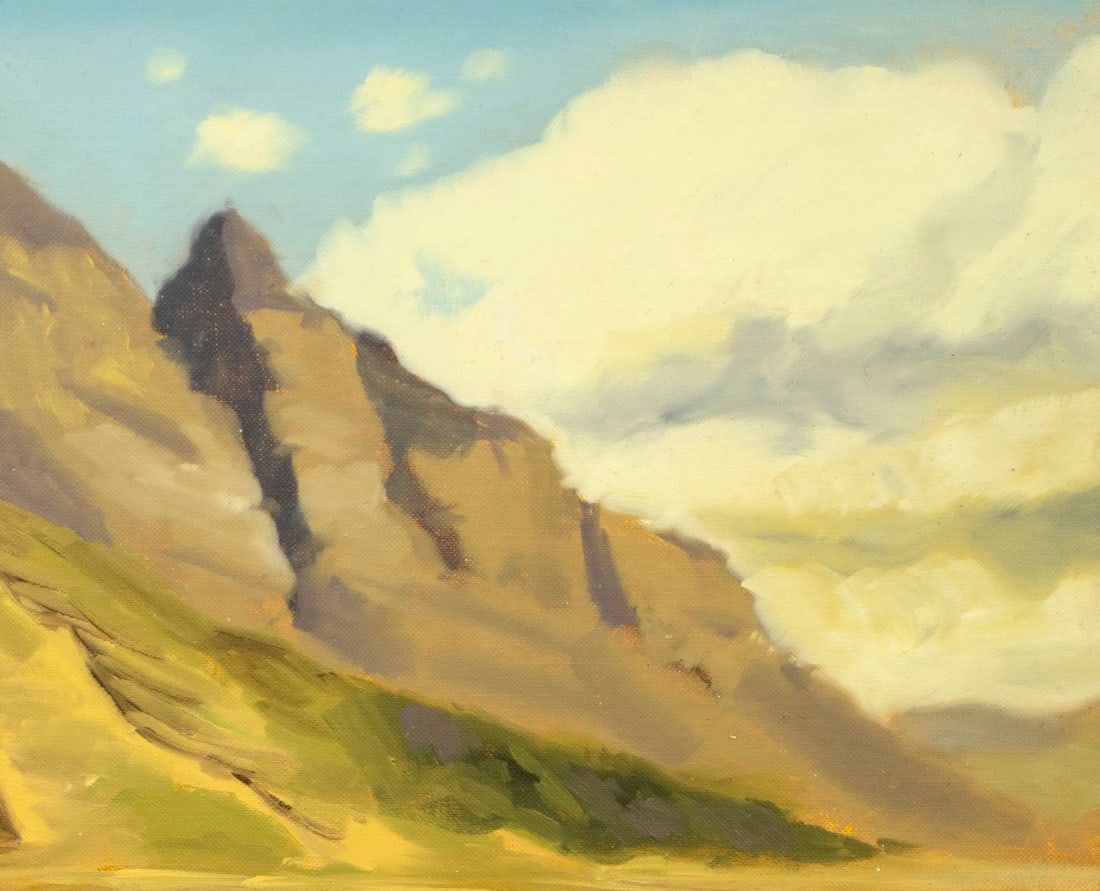 Alton Tobey (CT,1914-2005) oil painting - 6