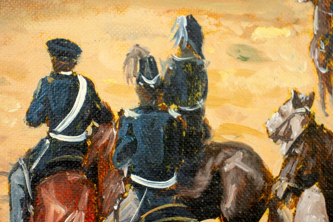 Alton Tobey (CT,1914-2005) oil painting - 8