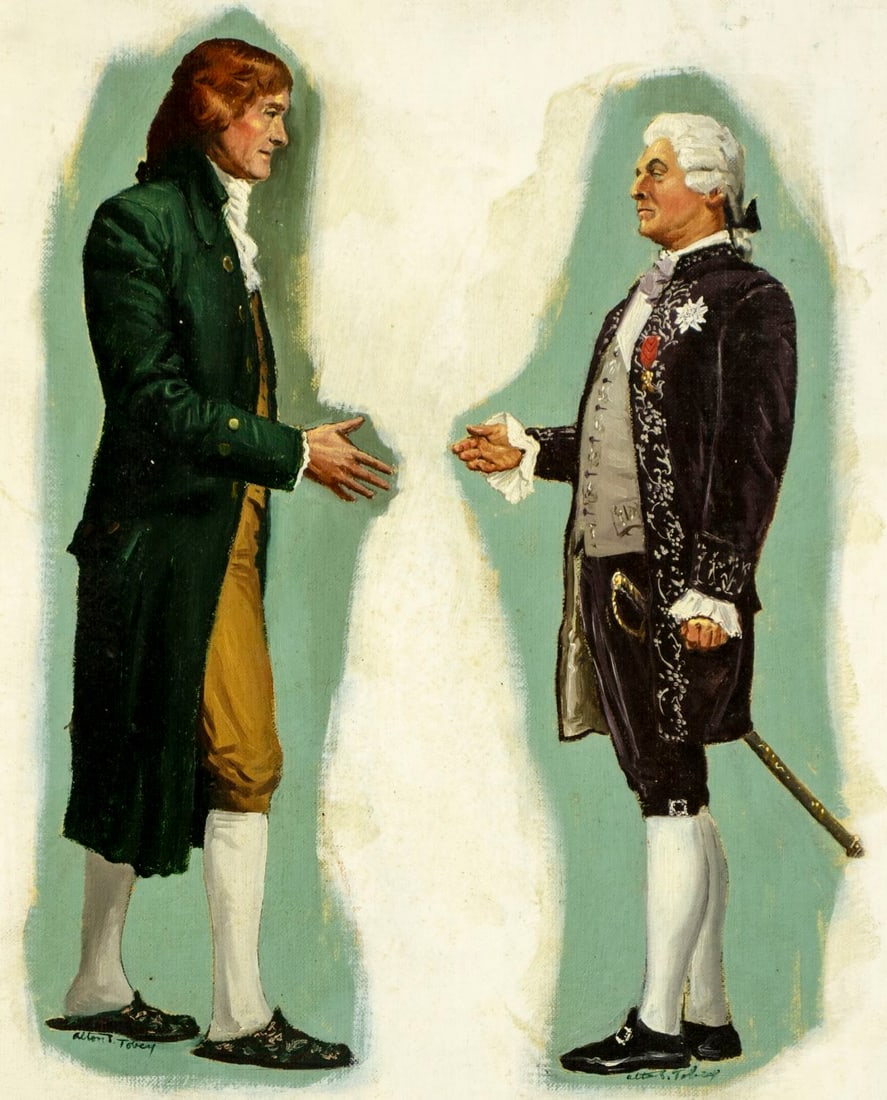 Alton Tobey (CT,1914-2005) oil painting (1 of 15)