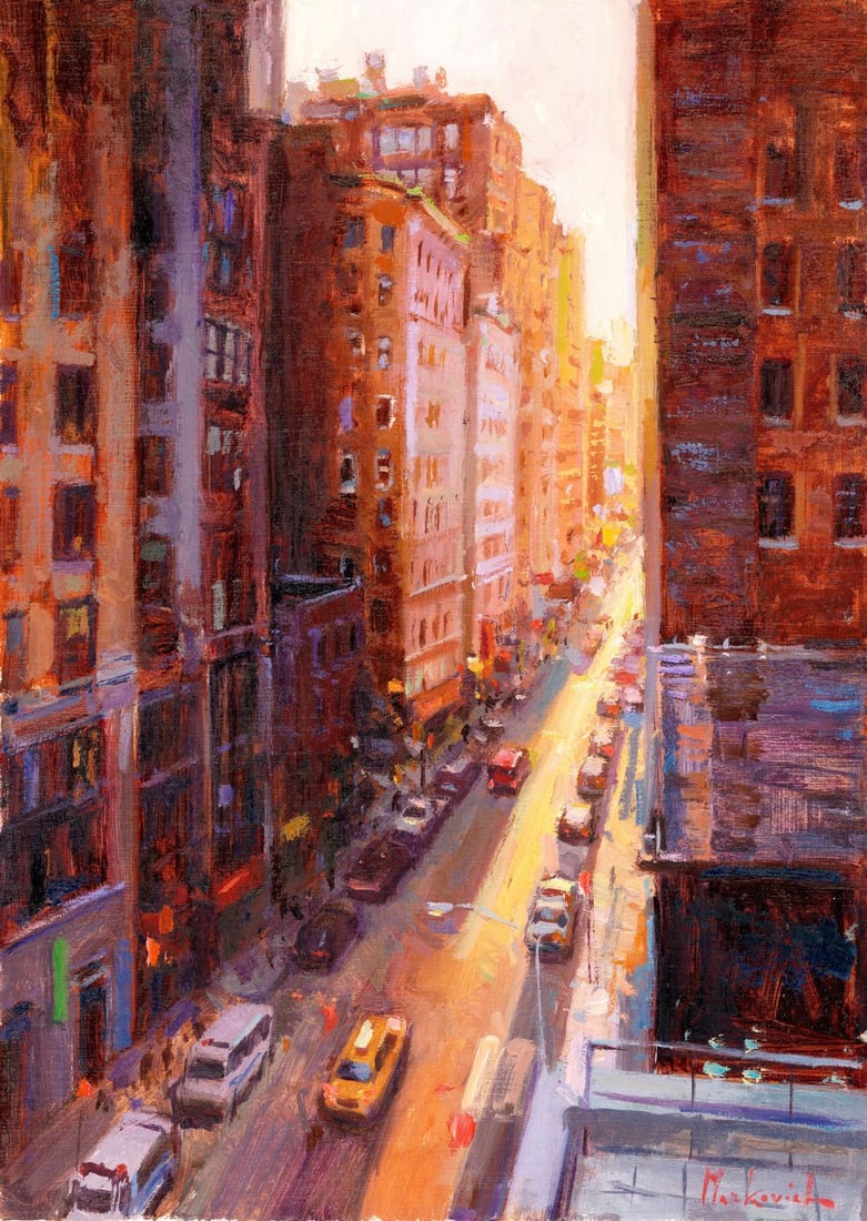 Olena Markovych (Ukraine,b 1987) oil painting (1 of 12)