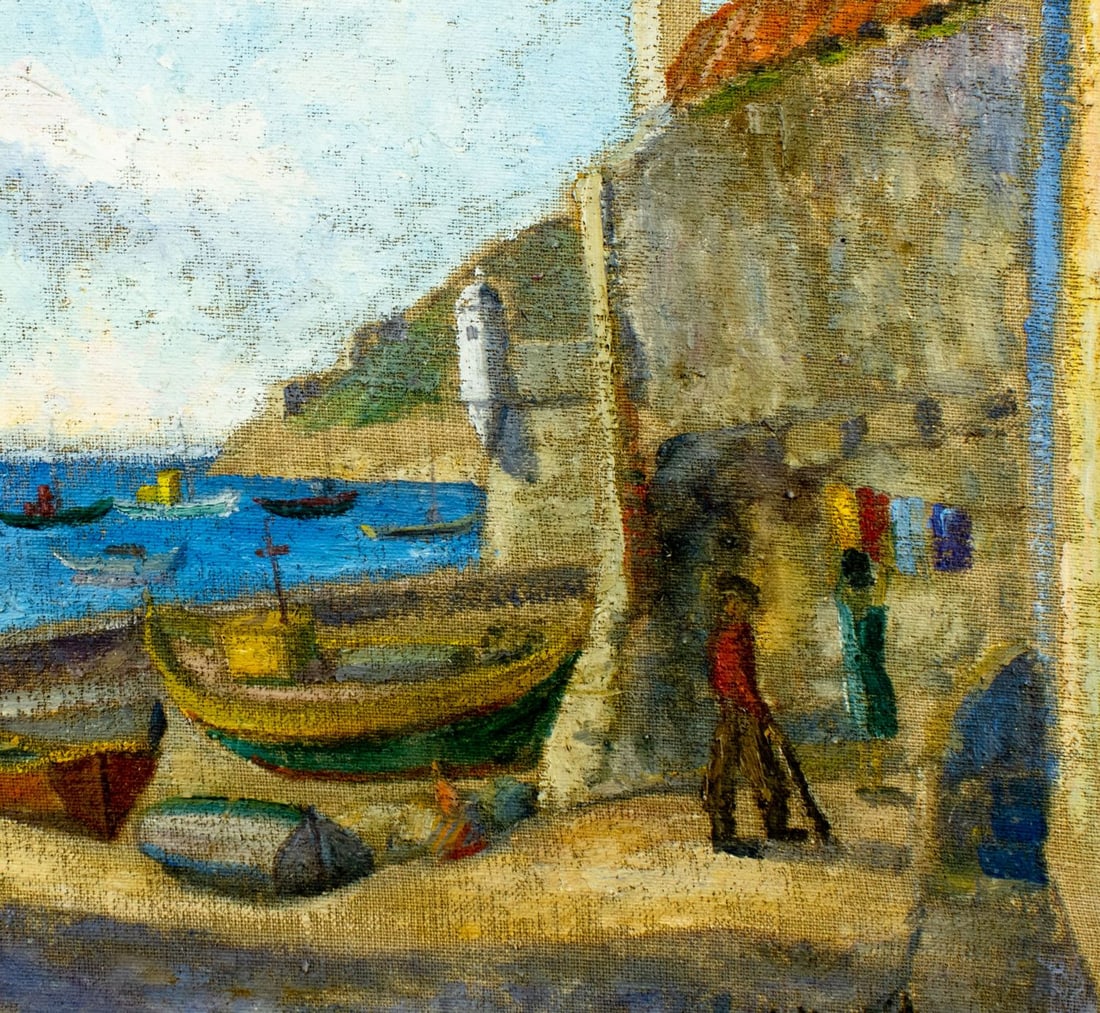 Hildegarde Hamilton (FL,VA,1898-1970) oil painting - 7