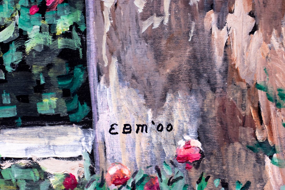 Evelyn Metzger (NY,Brazil,1911-2007) oil painting - 4