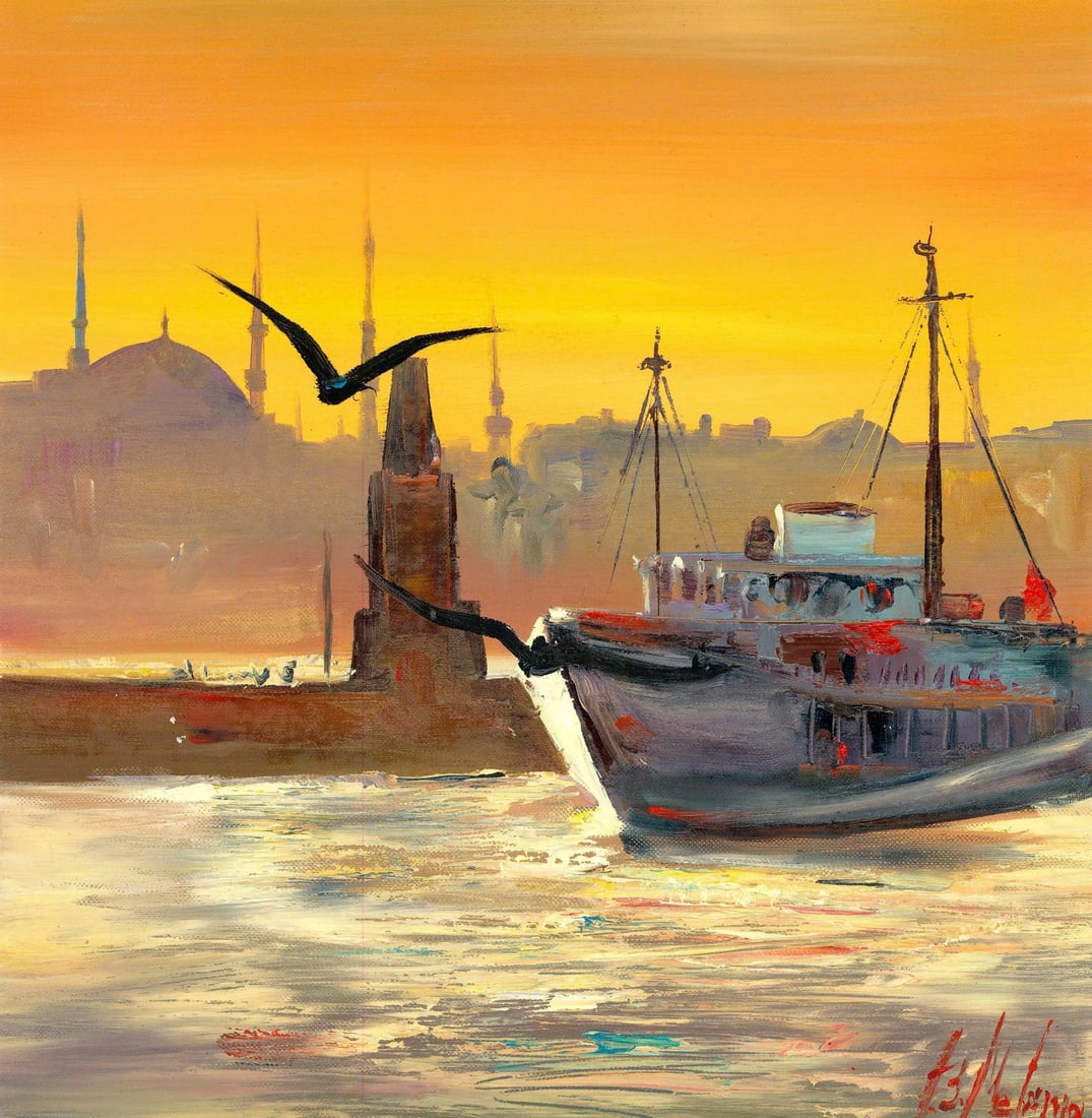 Melania Balanyuk (Ukraine,20/21C) oil painting (1 of 12)