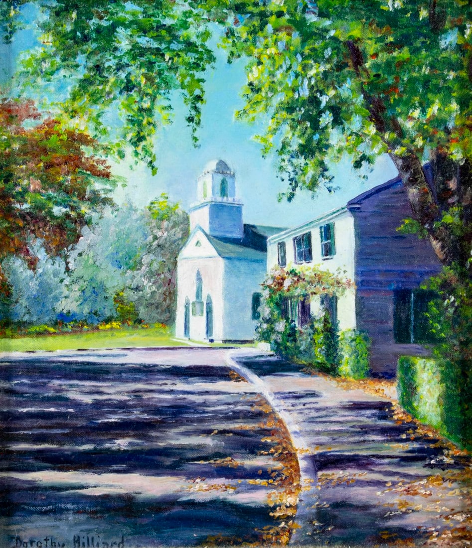 Dorothy Phillips Hilliard (MA,20C) oil painting (1 of 15)