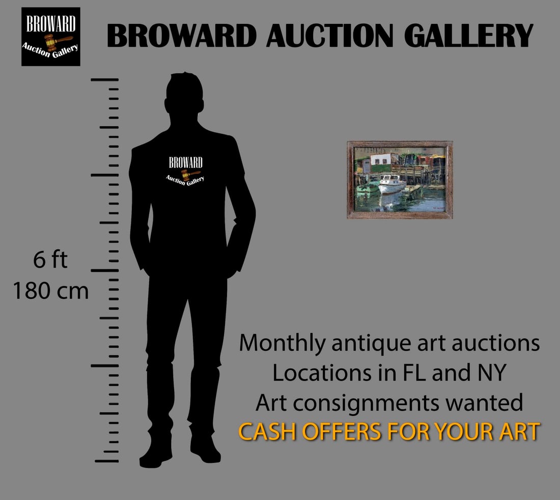 Frank Herbst (PA,IL,Egypt,1912-1970) oil painting - 2