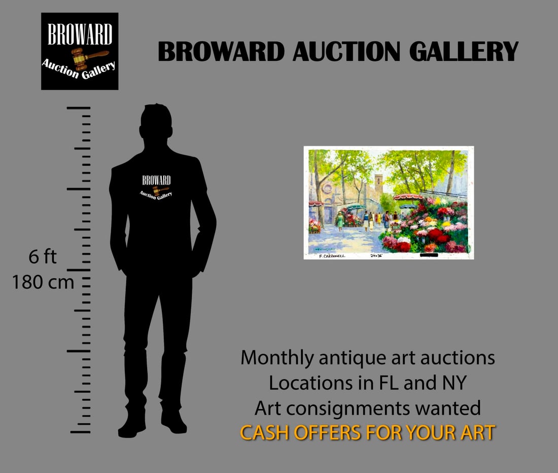 Francisco Carbonell (Spain,1915-?) oil painting - 2