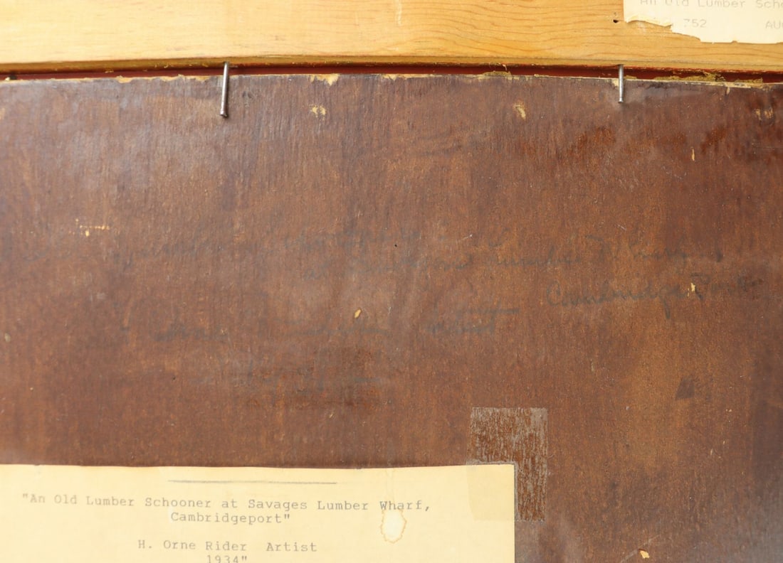 Henry Rider (MA,1860-1943) oil painting antique - 14