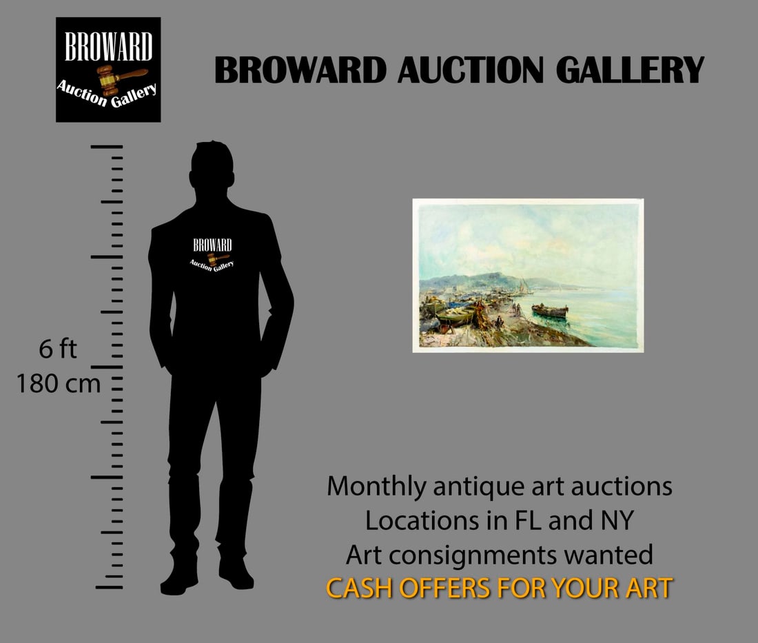 Mario Passoni (Italy,France,1929-?) oil painting - 2