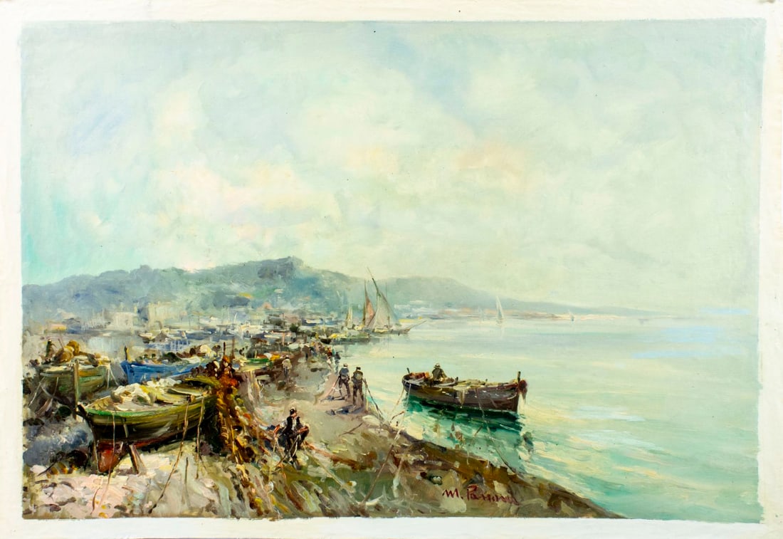 Mario Passoni (Italy,France,1929-?) oil painting - 3