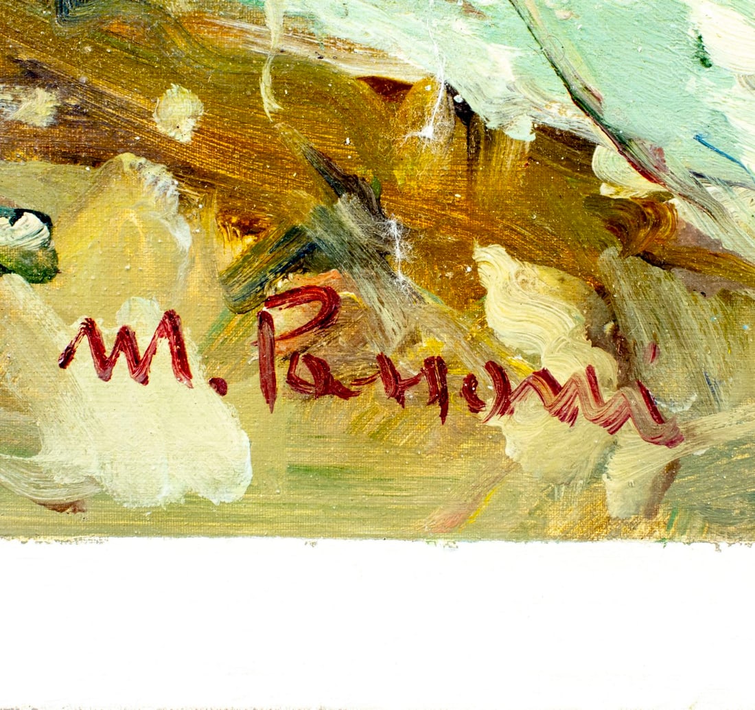 Mario Passoni (Italy,France,1929-?) oil painting - 4