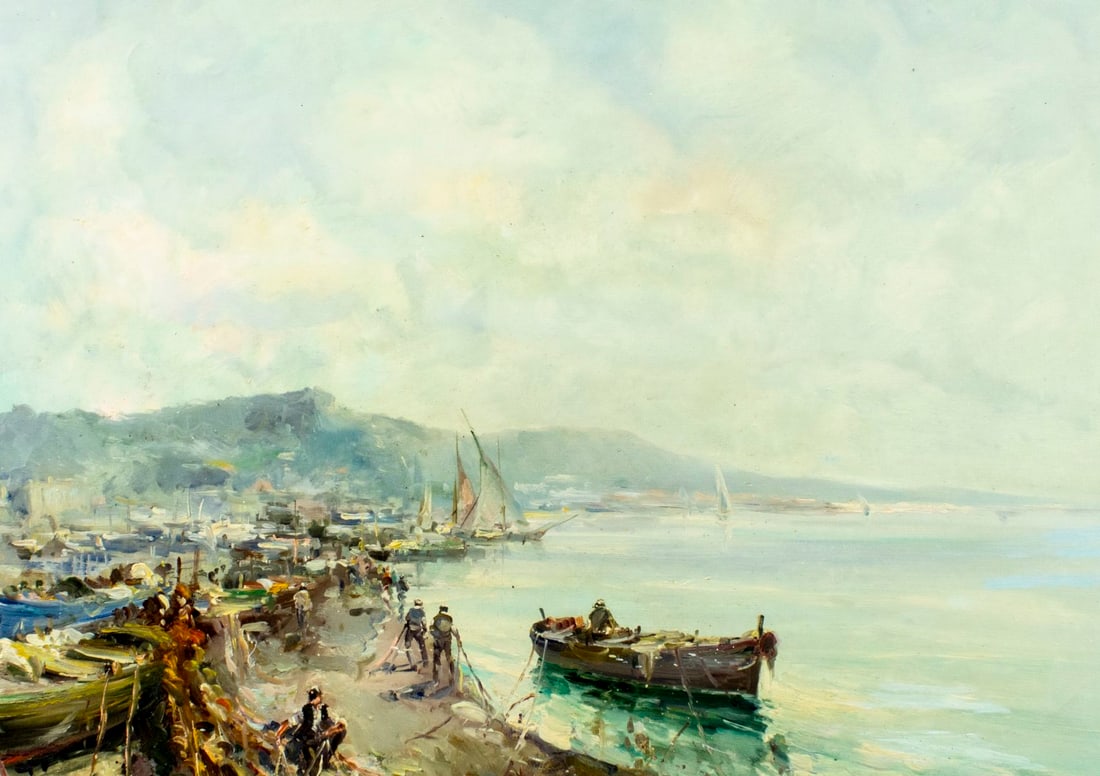 Mario Passoni (Italy,France,1929-?) oil painting - 5