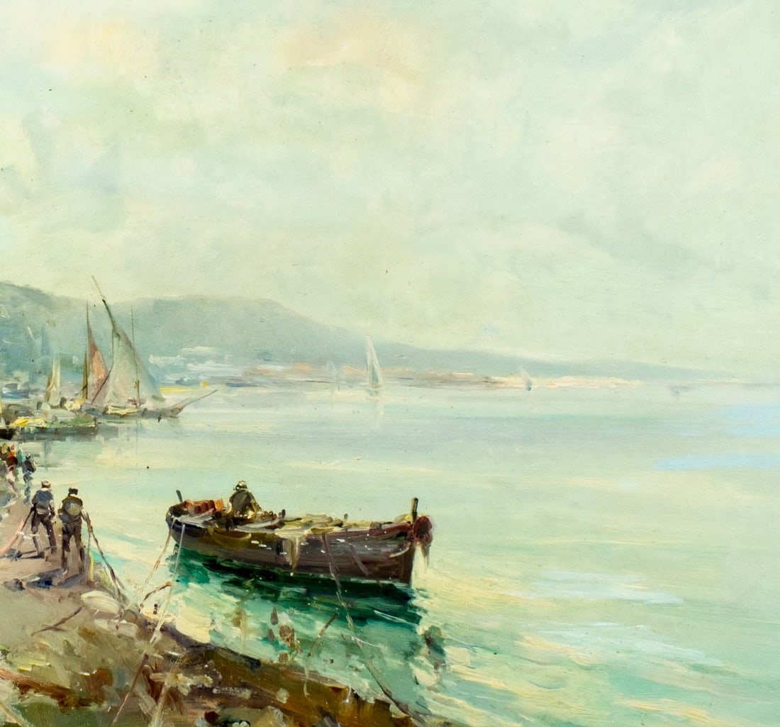 Mario Passoni (Italy,France,1929-?) oil painting - 7