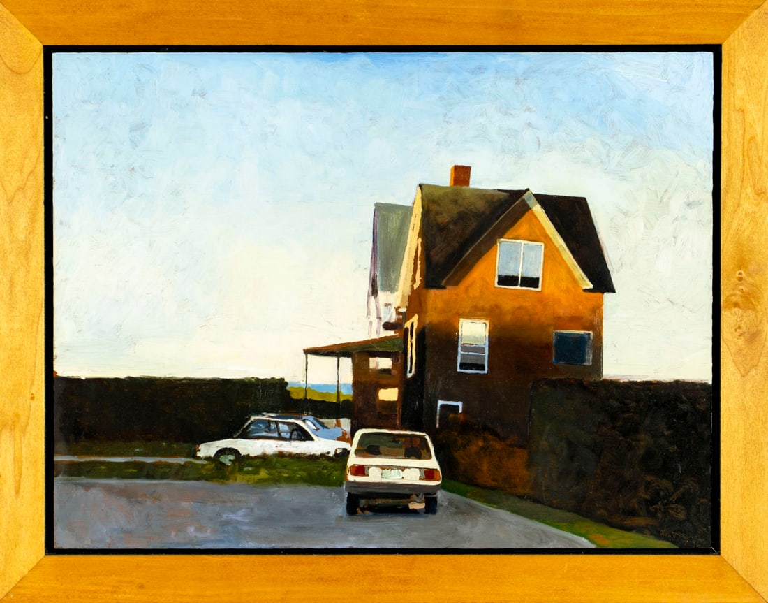 Dmitri Cavander (CT,CA,20/21C) oil painting - 3