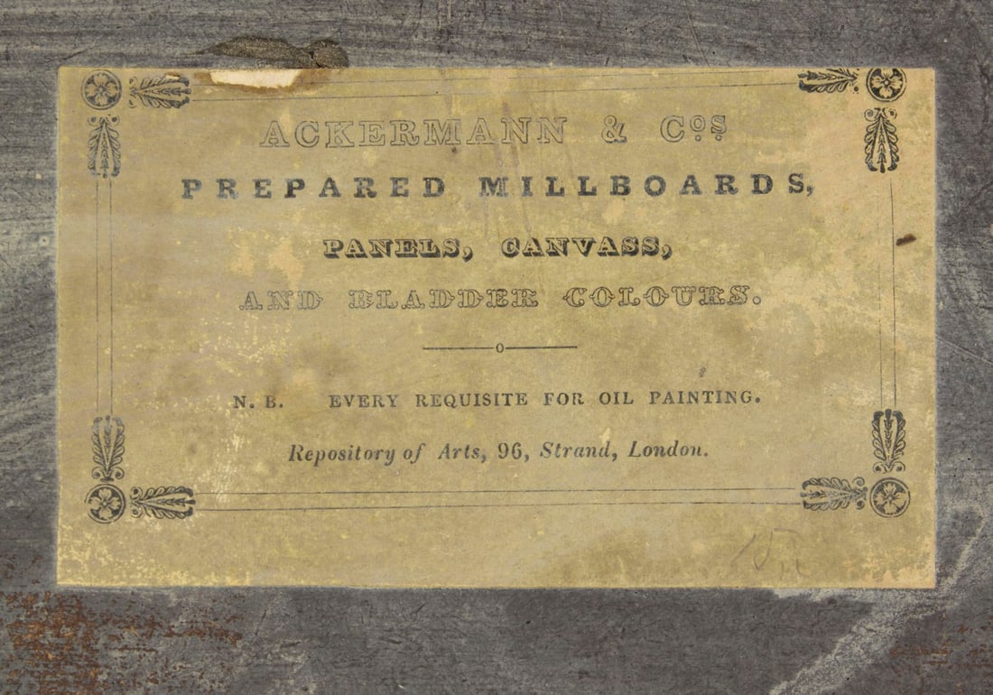 Friedrich Wendler (German,1814-1872) oil painting antique - 11