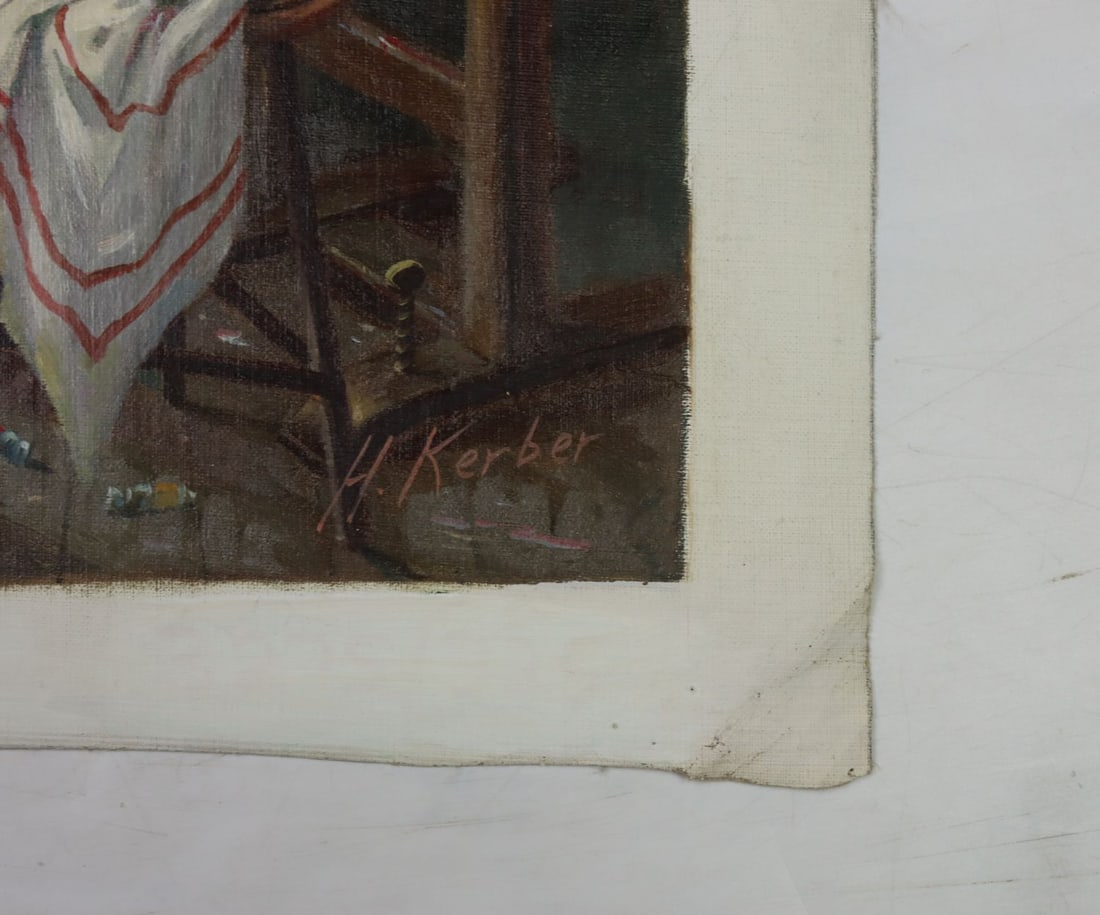 Hans Kerber (Austria,1920-?) oil painting - 10