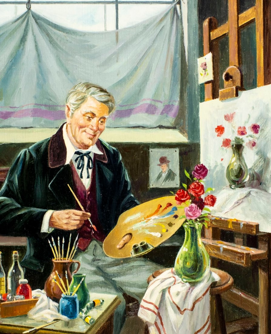 Hans Kerber (Austria,1920-?) oil painting - 5