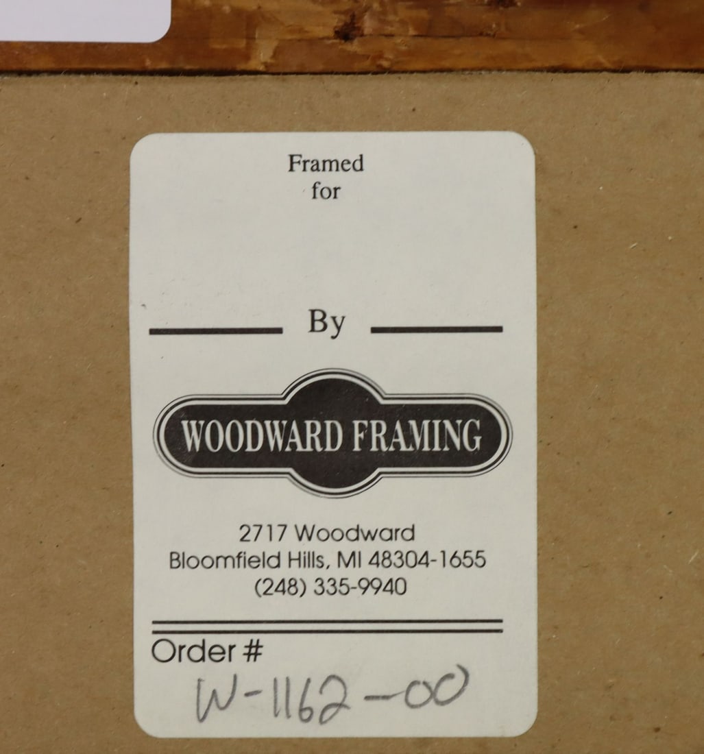 Antique 19C German oil painting signed - 13