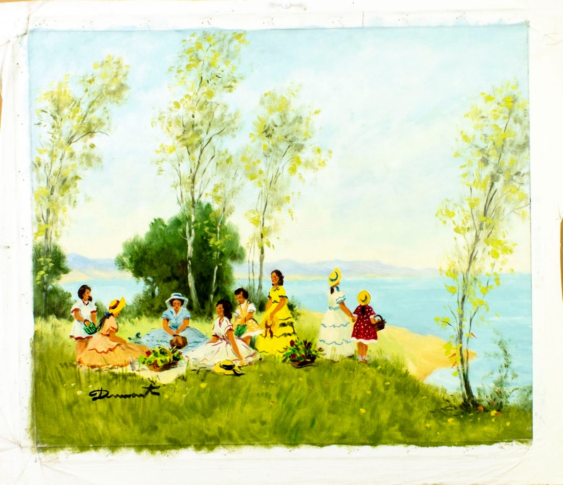 S Dumaret (France,20C) oil painting - 3