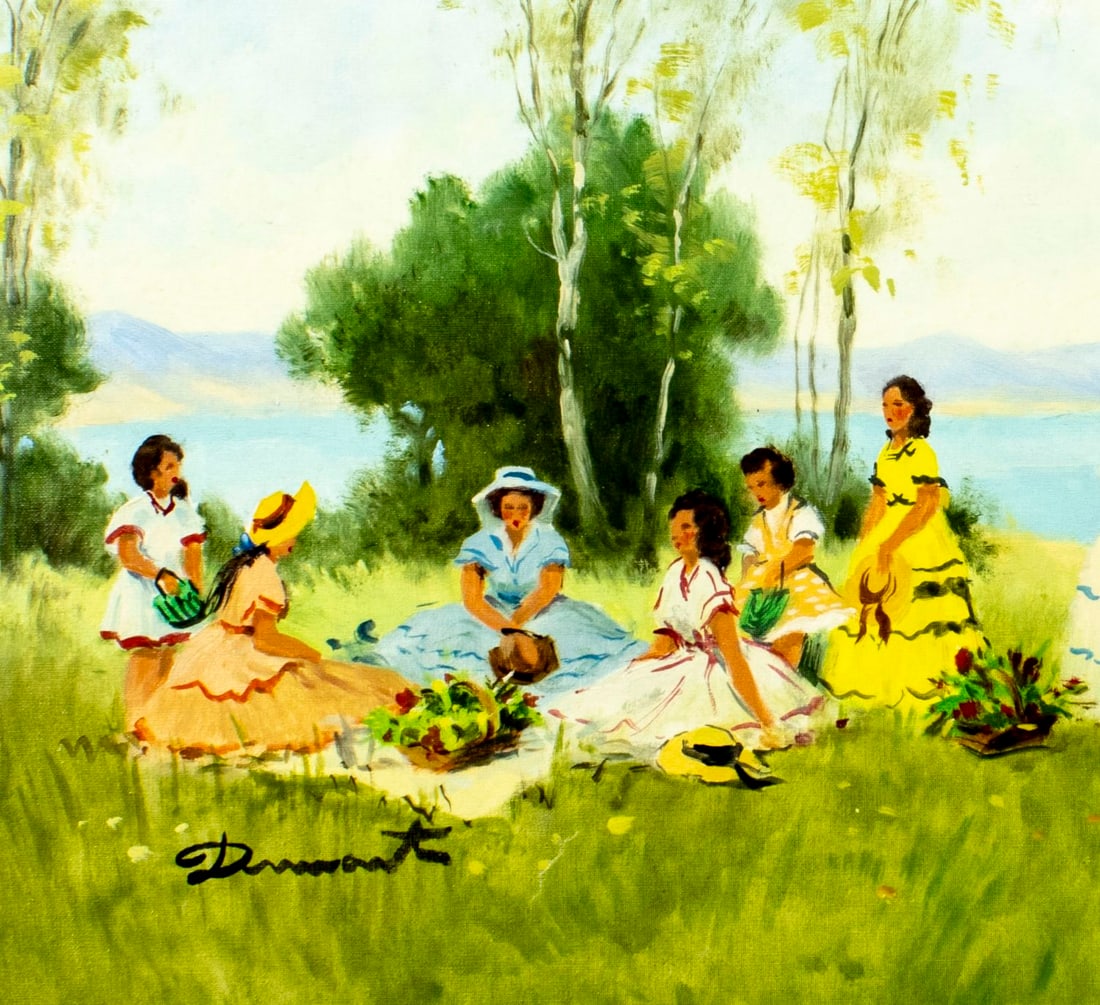 S Dumaret (France,20C) oil painting - 6