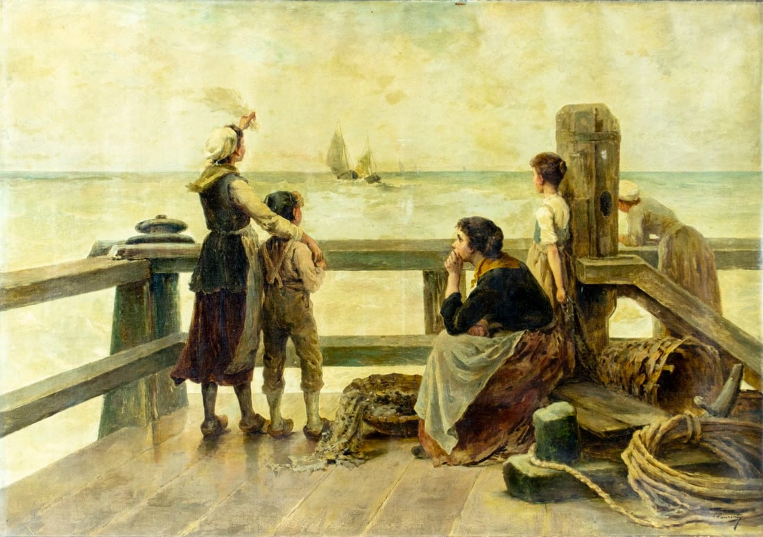 L Laurenty (France,19 century) oil painting antique (1 of 12)