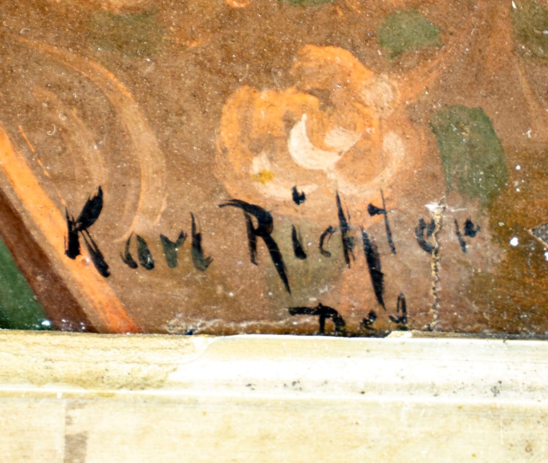 AFTER Gustav Karl Richter (German,1823-1884) oil painting antique - 4