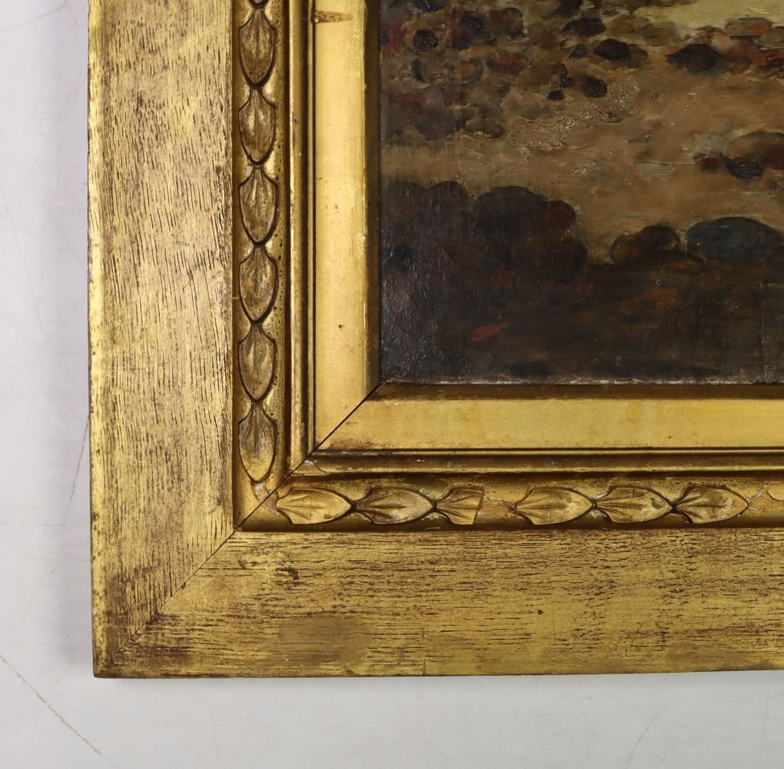 Morgan (UK,19C) oil painting antique - 10