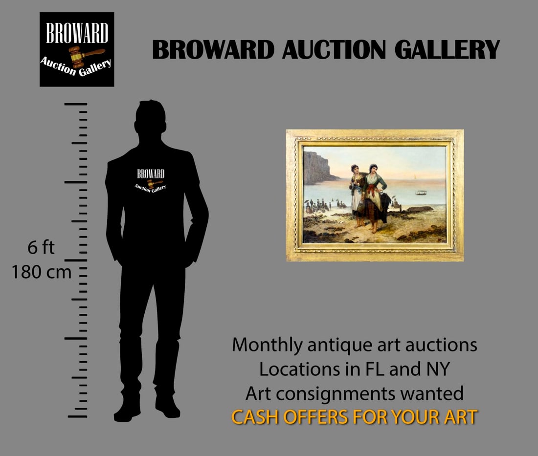 Morgan (UK,19C) oil painting antique - 2