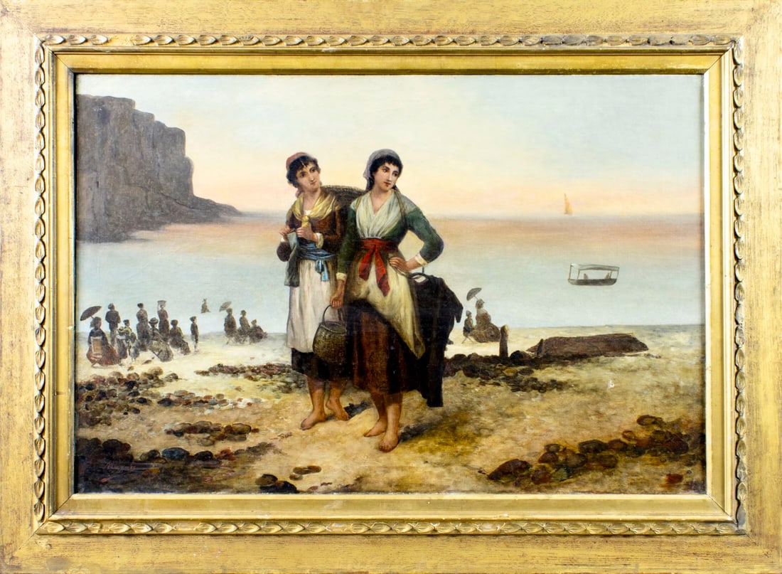 Morgan (UK,19C) oil painting antique - 3