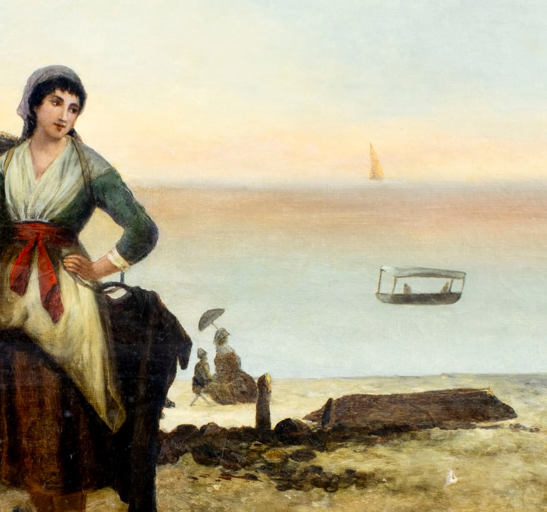 Morgan (UK,19C) oil painting antique - 6