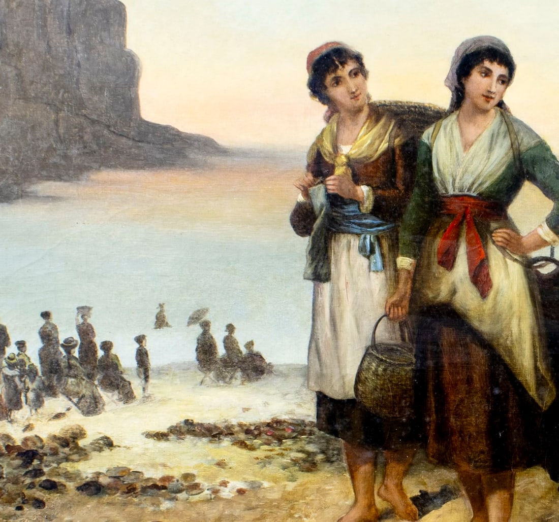 Morgan (UK,19C) oil painting antique - 7