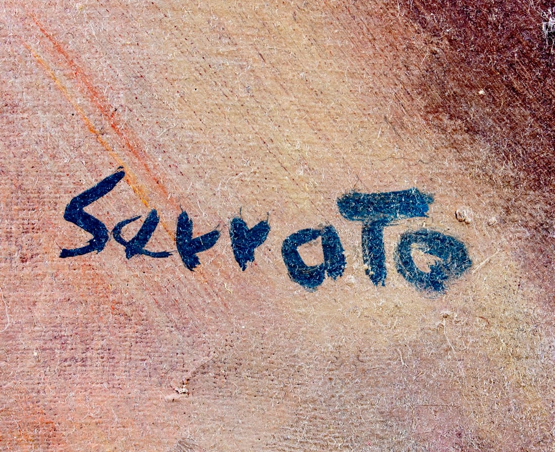 Ruggero Serrato (Italy,1898-?) oil painting - 4