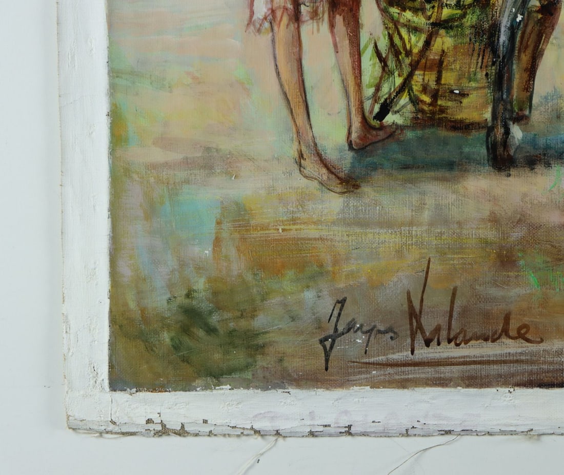 Jacques Lalande (French,1921-2003) oil painting - 10