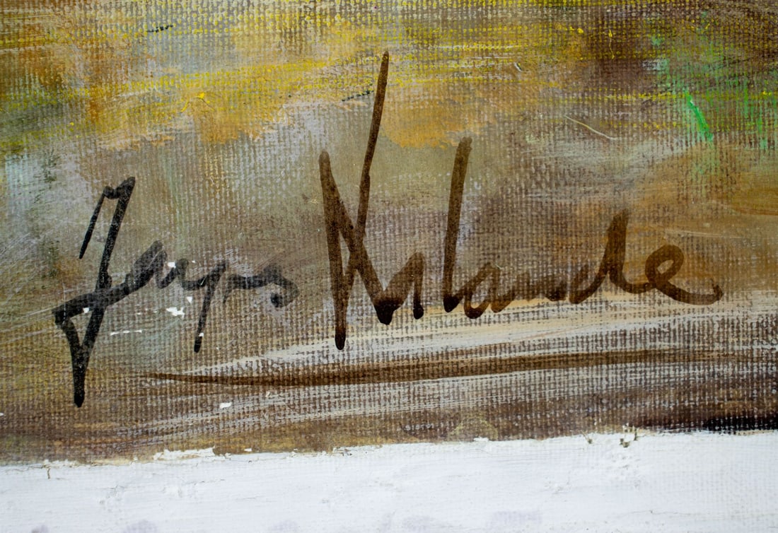 Jacques Lalande (French,1921-2003) oil painting - 4