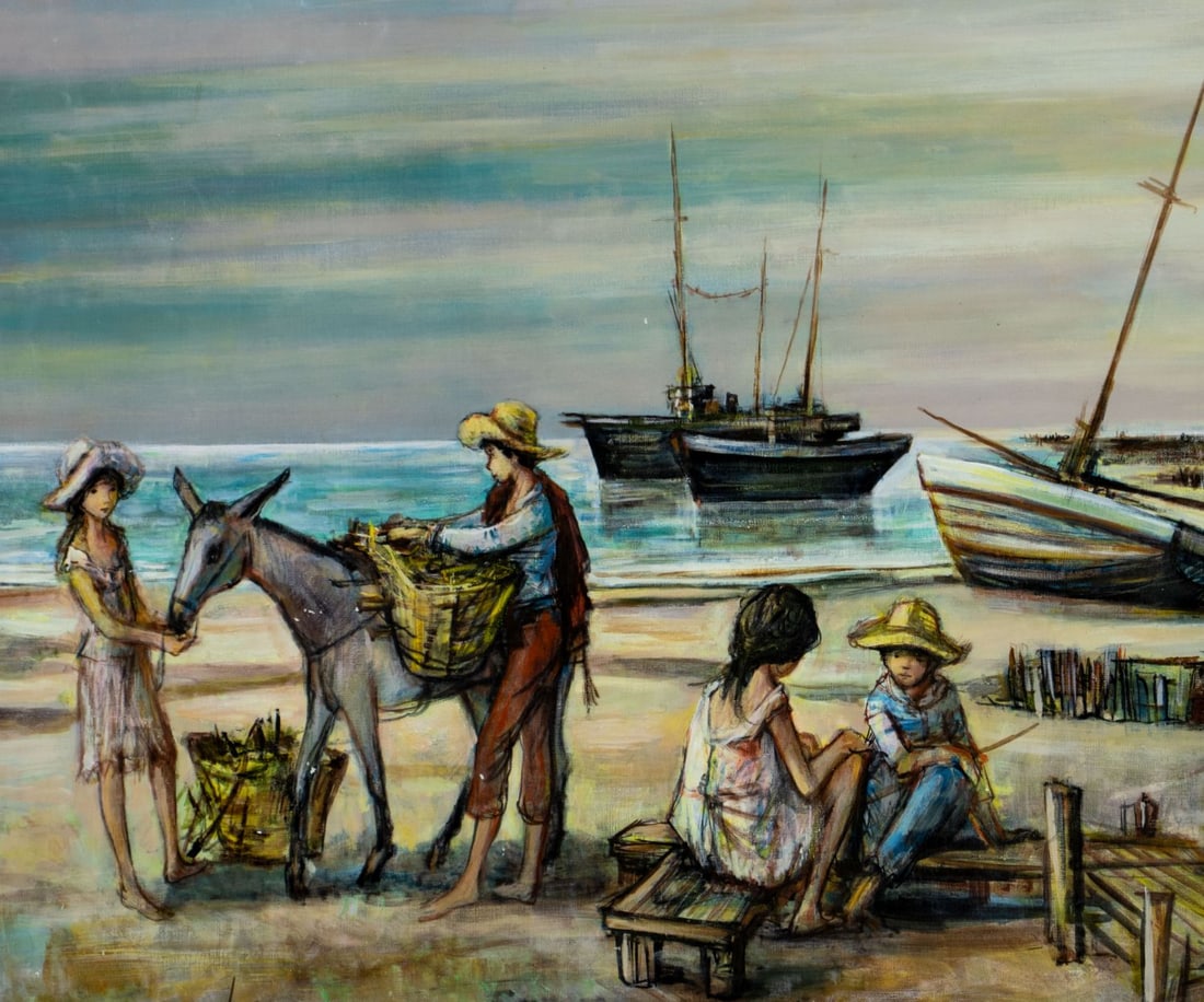 Jacques Lalande (French,1921-2003) oil painting - 5