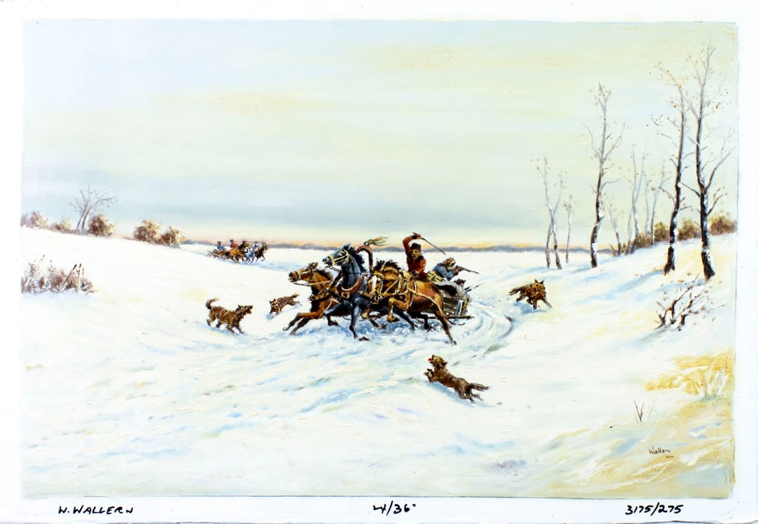 W Wallern (Austria,20C) oil painting - 3