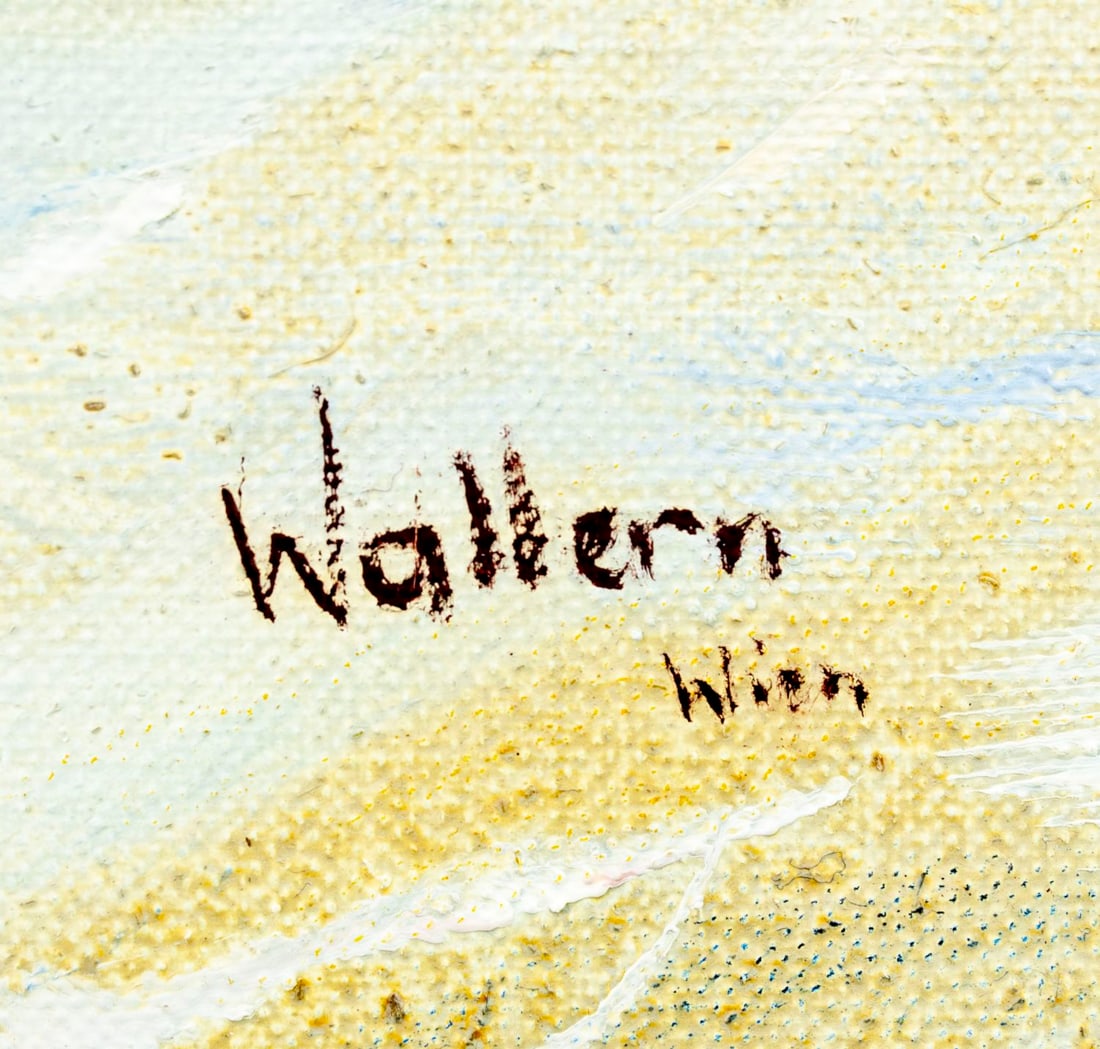 W Wallern (Austria,20C) oil painting - 4