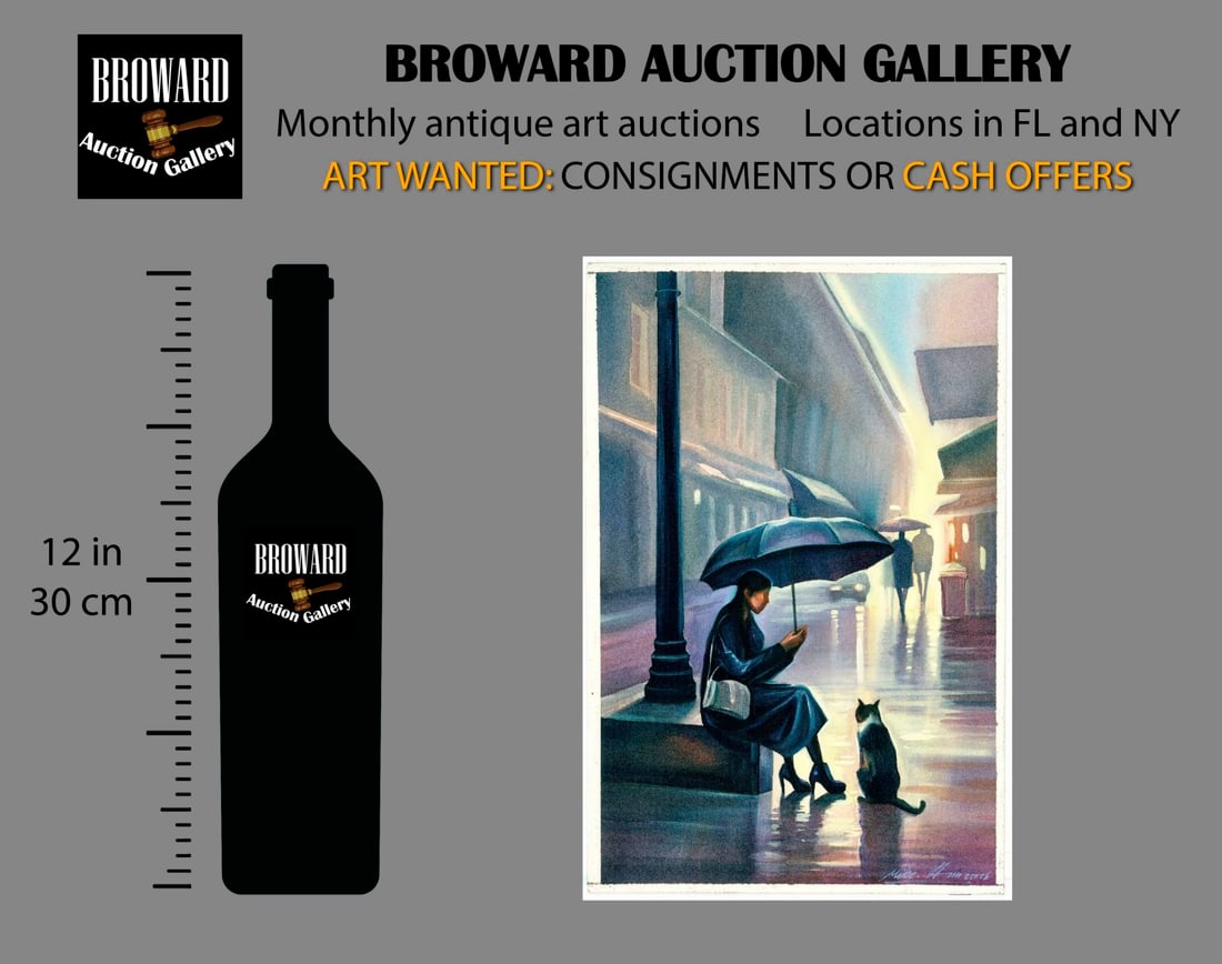 Mikhaylo Dmytriv (Ukraine,b 1997) watercolor painting - 2