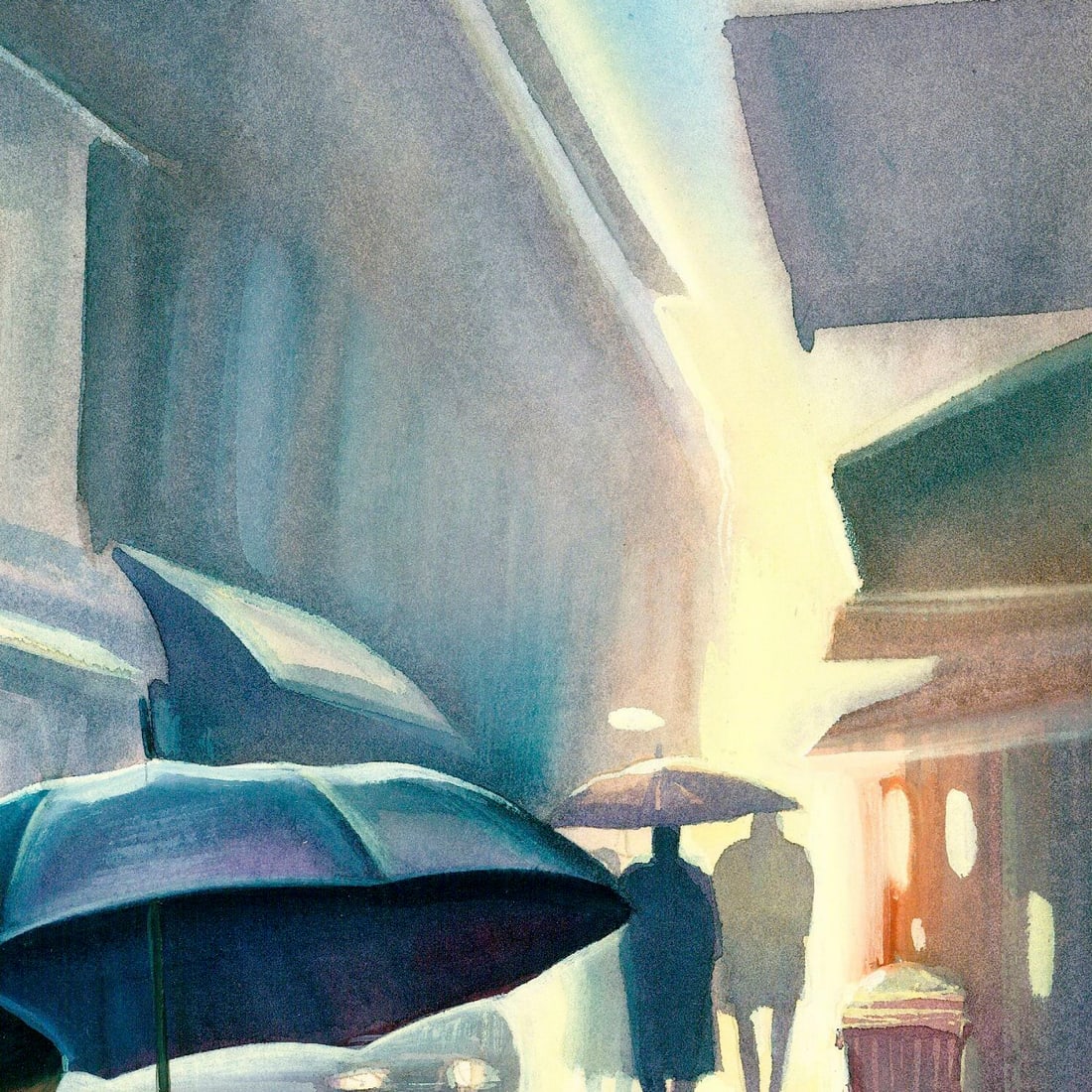 Mikhaylo Dmytriv (Ukraine,b 1997) watercolor painting - 7