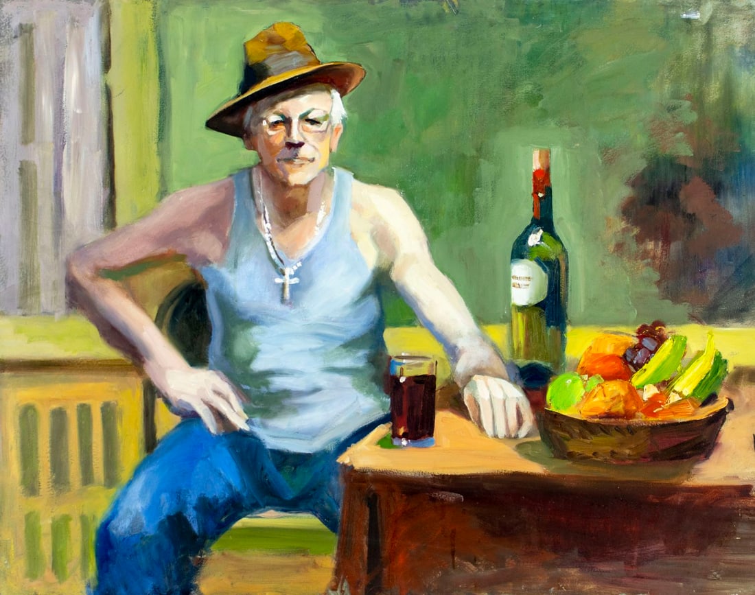 John Reilly (NY,NJ,1942-2021) oil painting - 3