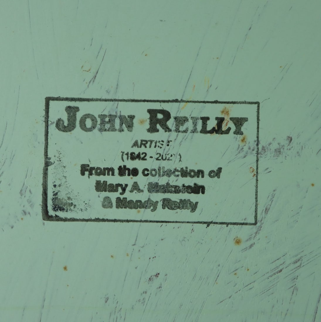 John Reilly (NY,NJ,1942-2021) oil painting - 4