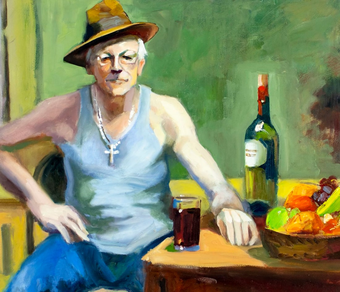 John Reilly (NY,NJ,1942-2021) oil painting - 5