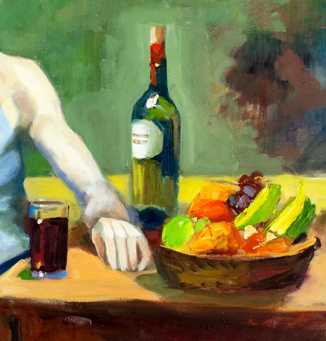 John Reilly (NY,NJ,1942-2021) oil painting - 7