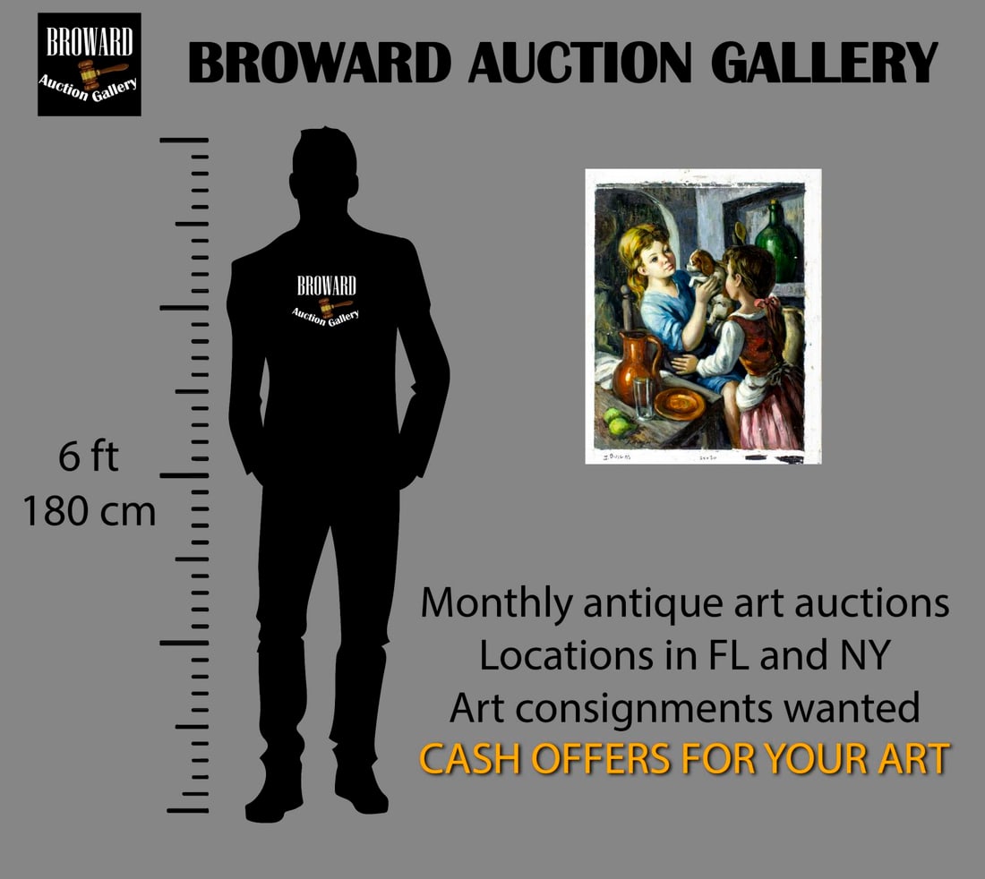 Jose Buigas (Spain,1927-?) oil painting - 2