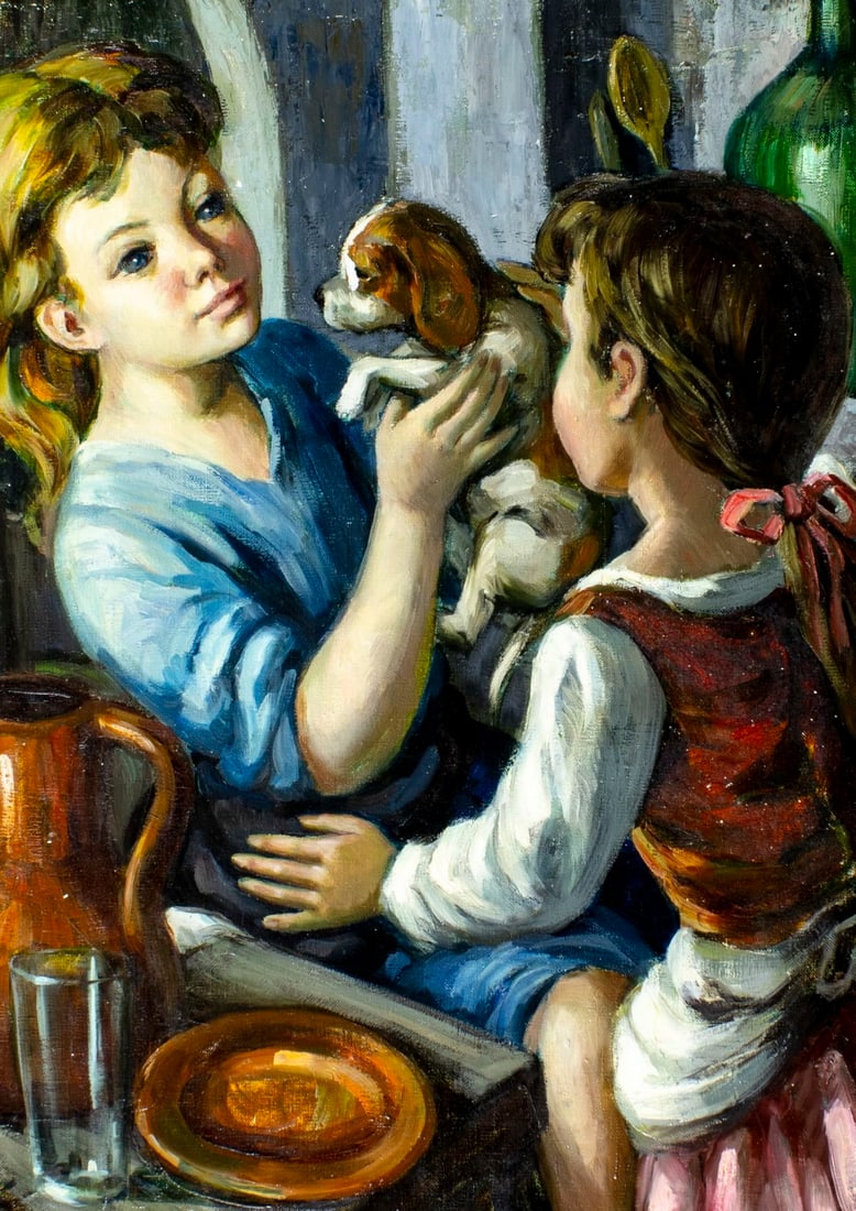 Jose Buigas (Spain,1927-?) oil painting - 5